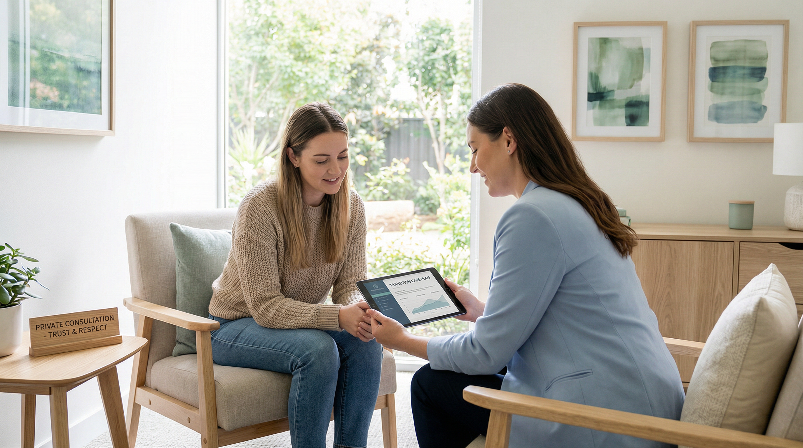 Private care coordination consultation